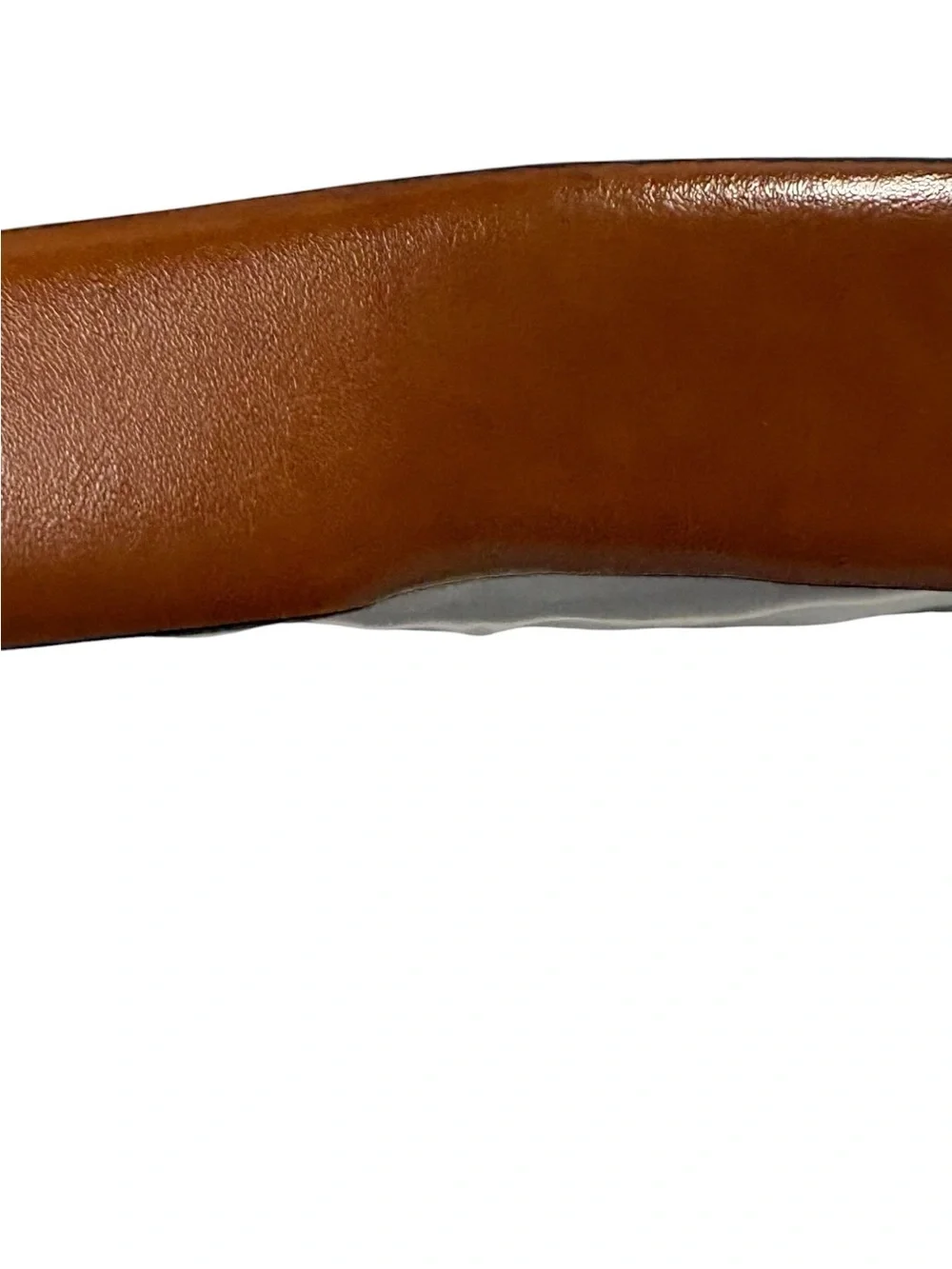 Trafalgar - Cameron Men's Leather Dress Belt. Size 42. 35 mm. Tan Cognac
